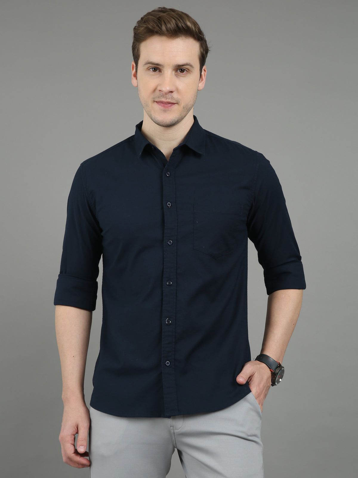 Solido Indigo Navy Shirt