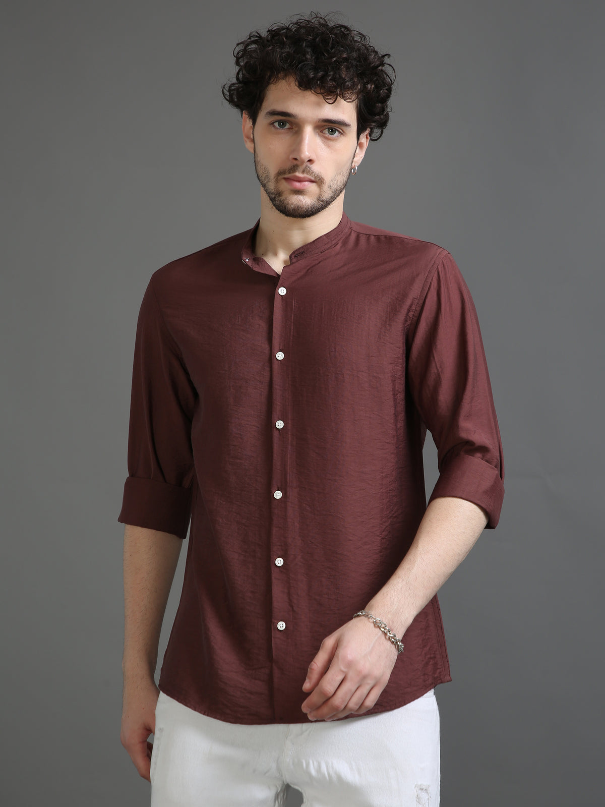 Squeeze Mocha Brown Crush Shirt